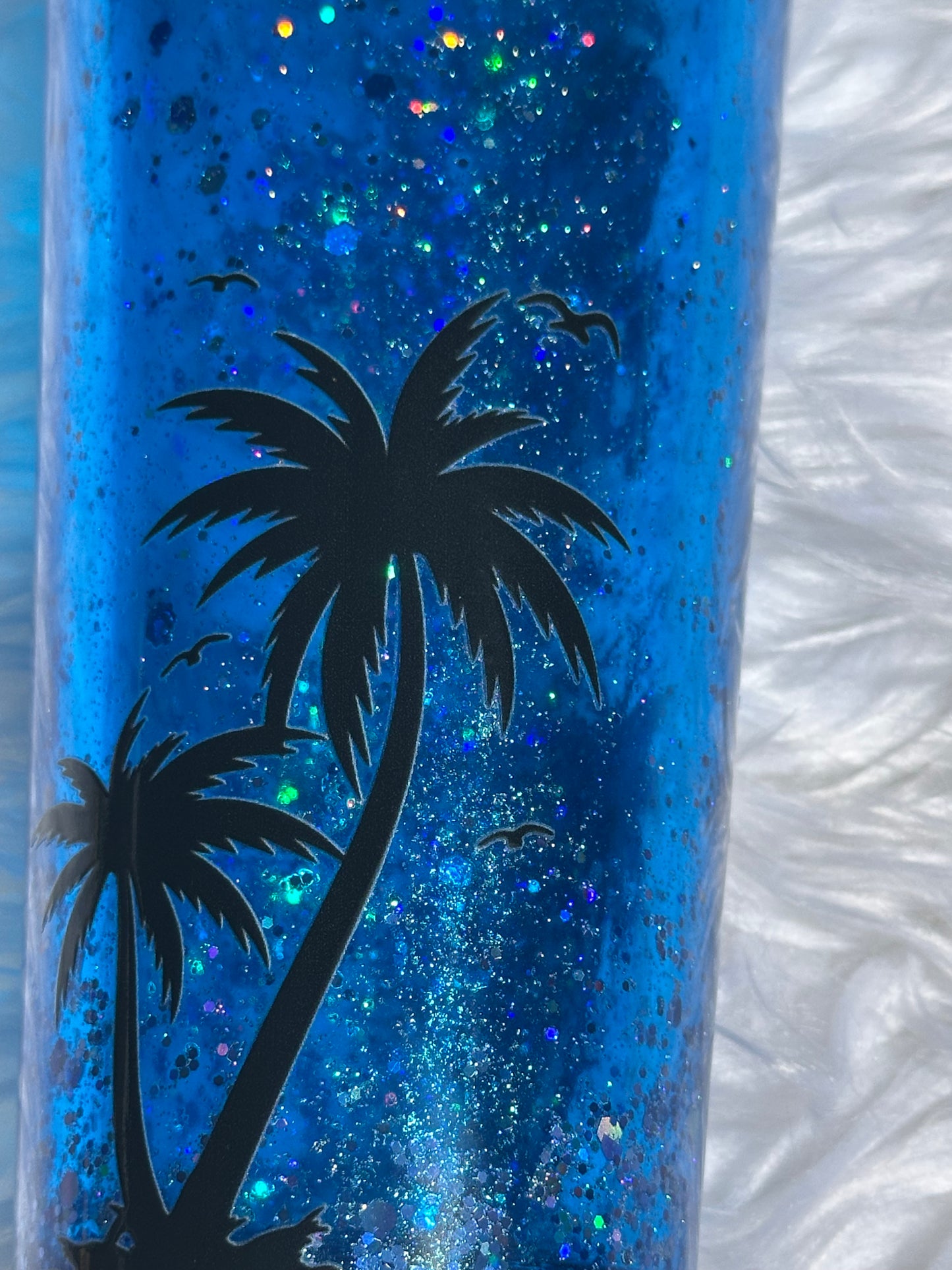 Beach snowglobe