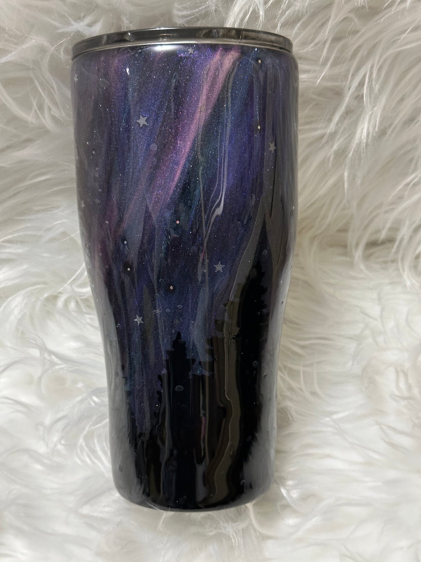 Northern lights tumbler