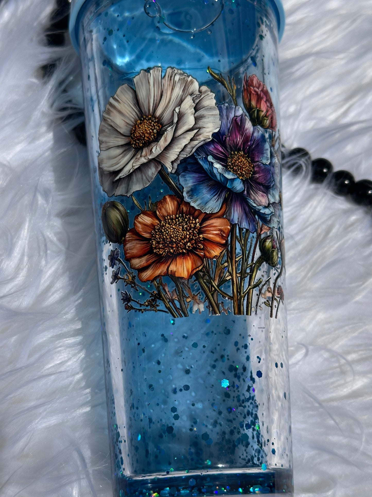 Floral snowglobe