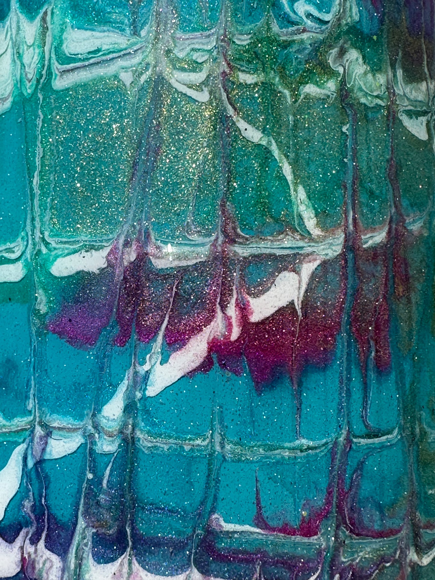 Alcohol ink swirl