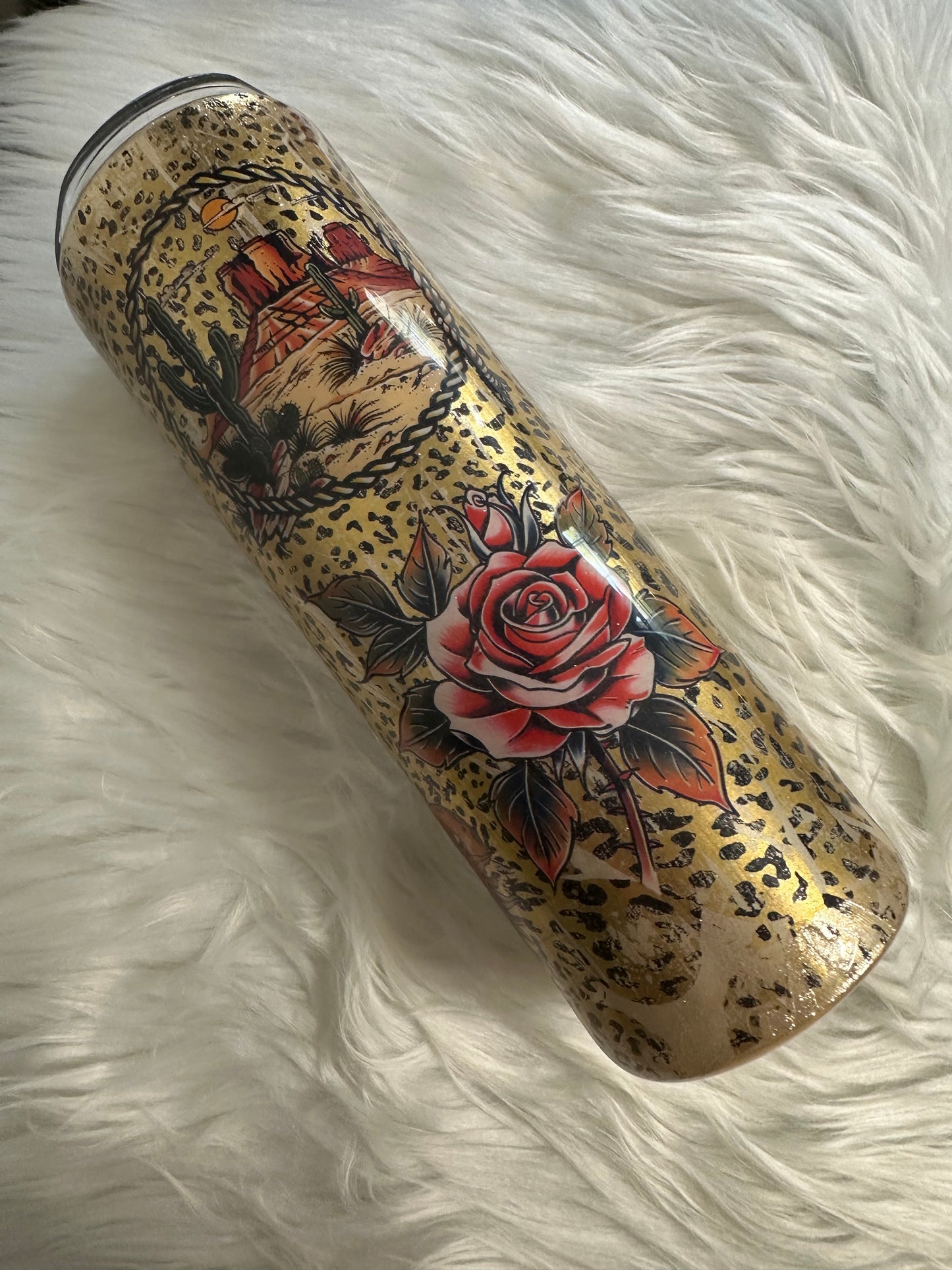 Ace Leopard Tumbler