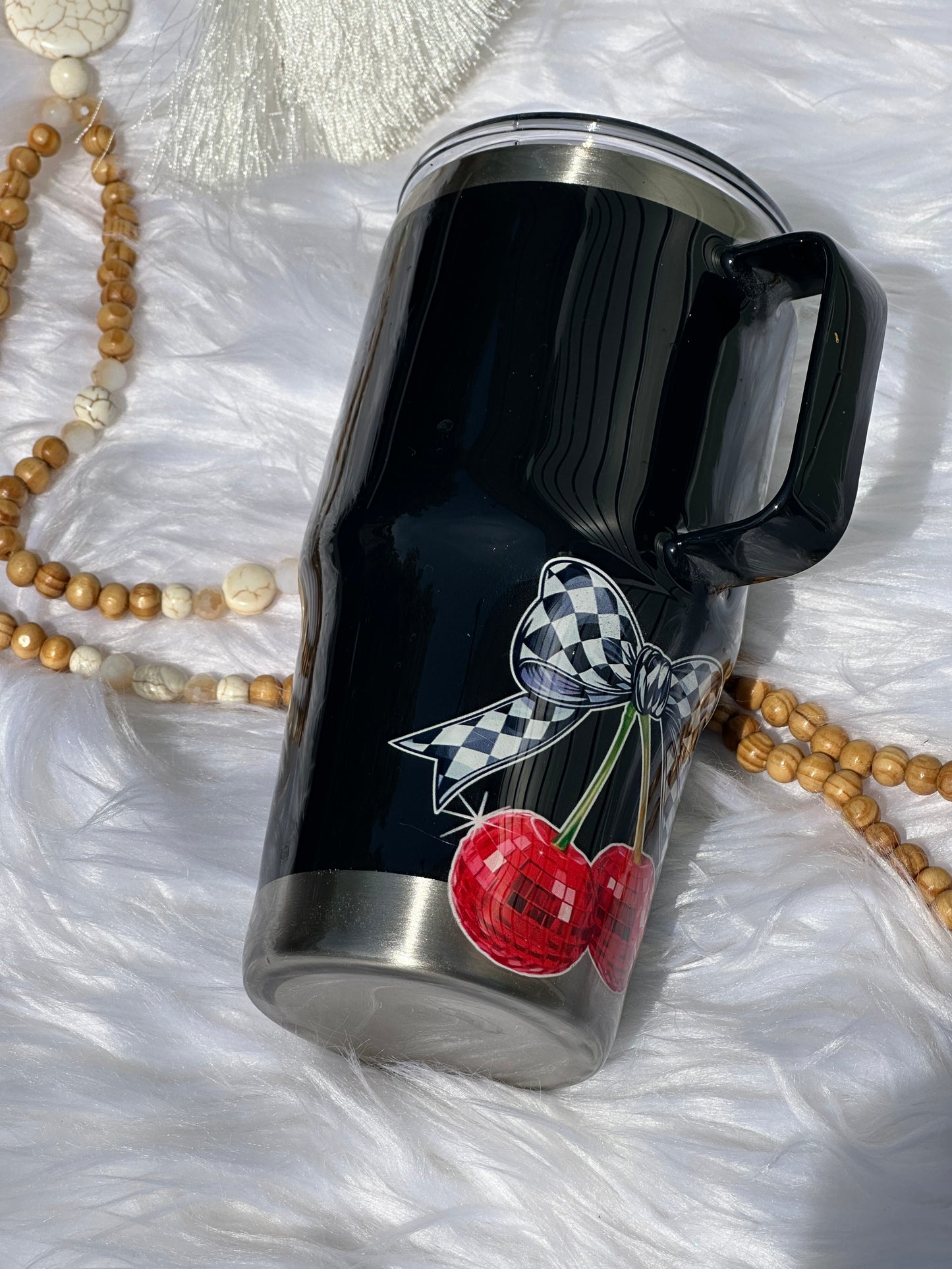 Cherry Bow Tumbler