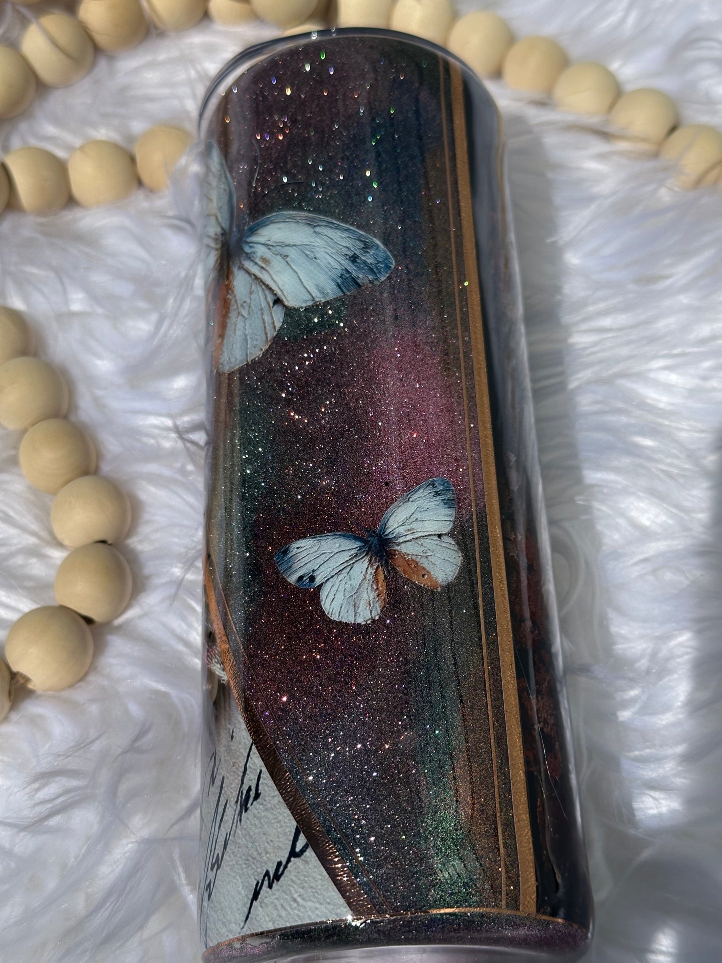 Butterfly tumbler