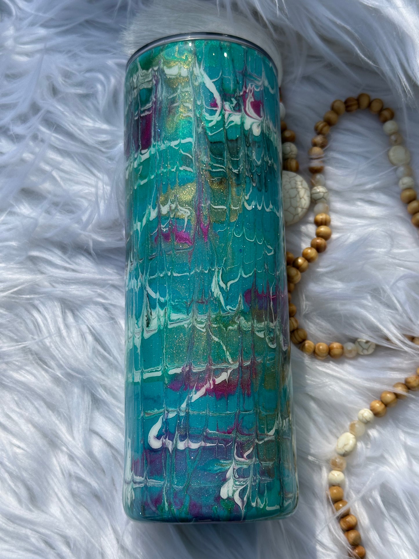 Alcohol ink swirl