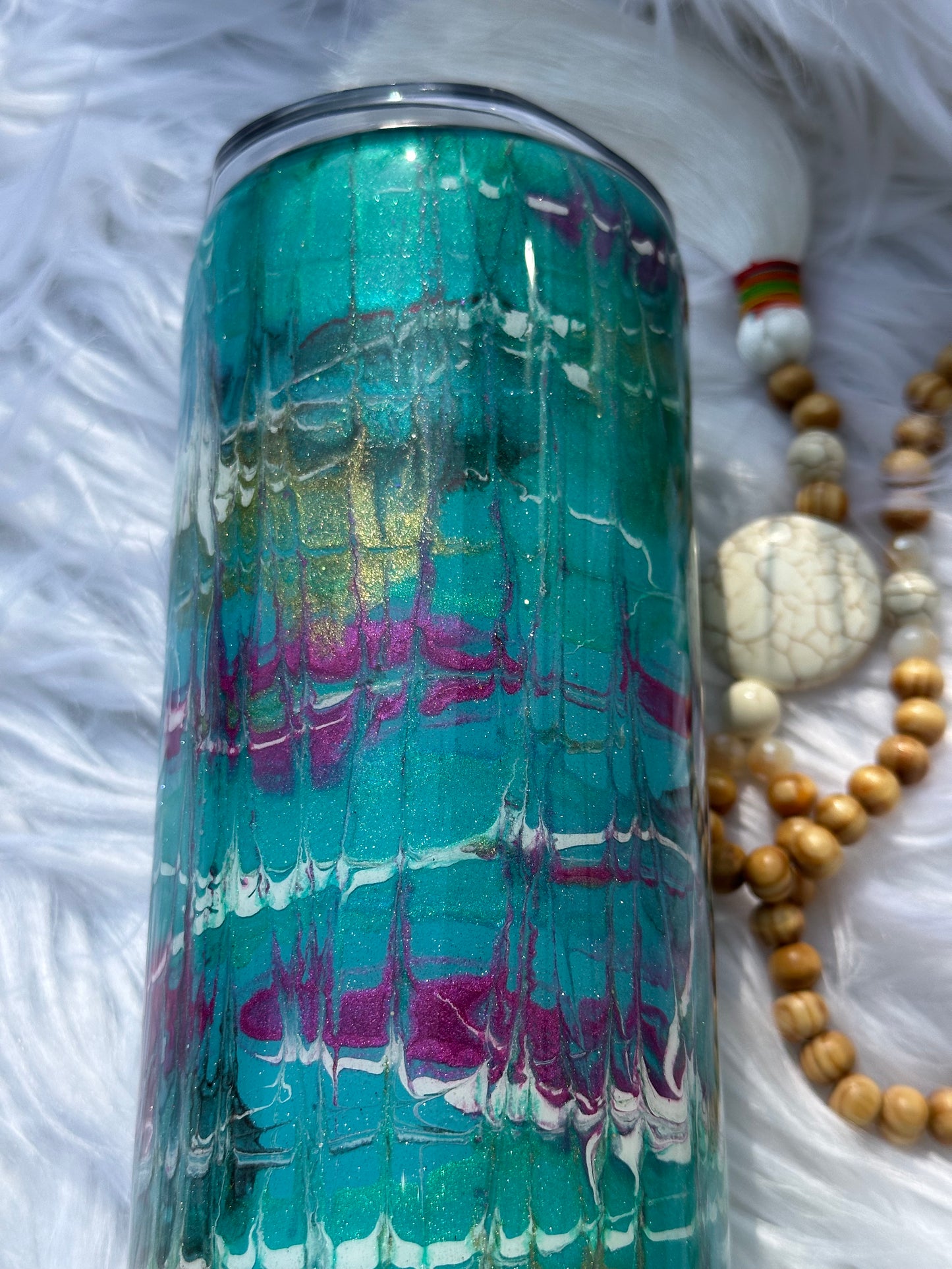 Alcohol ink swirl