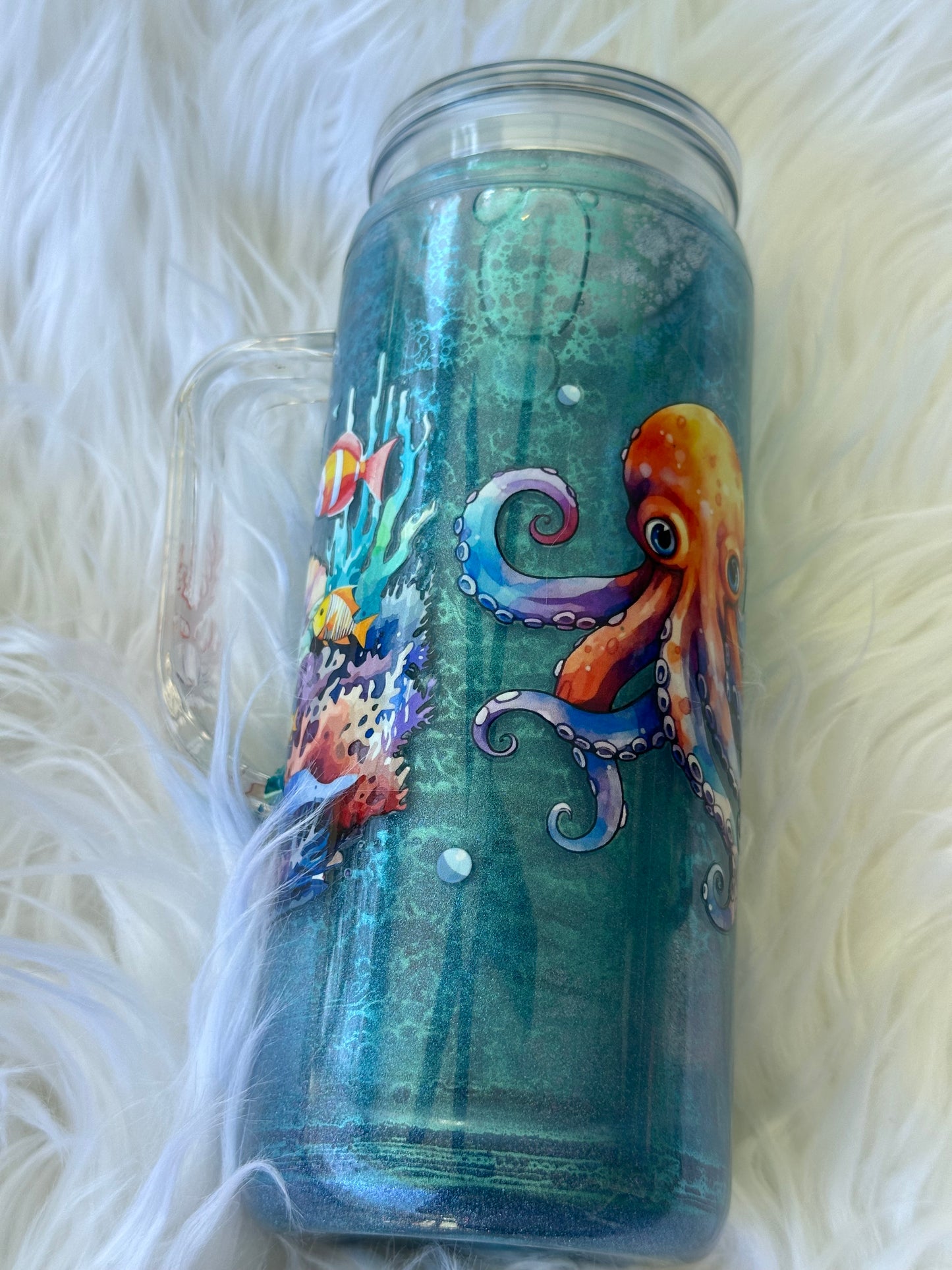 Octopus snowglobe