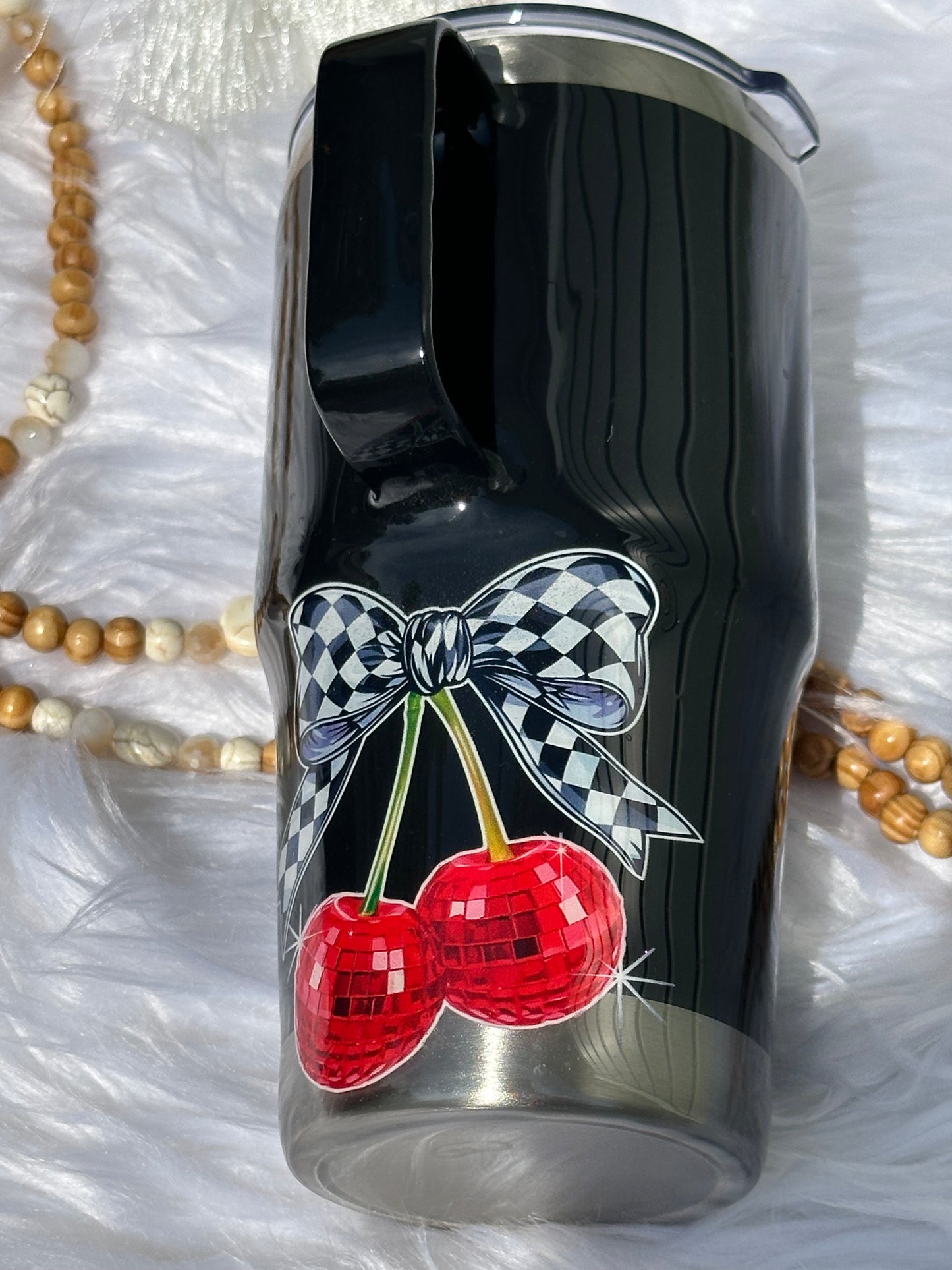 Cherry Bow Tumbler