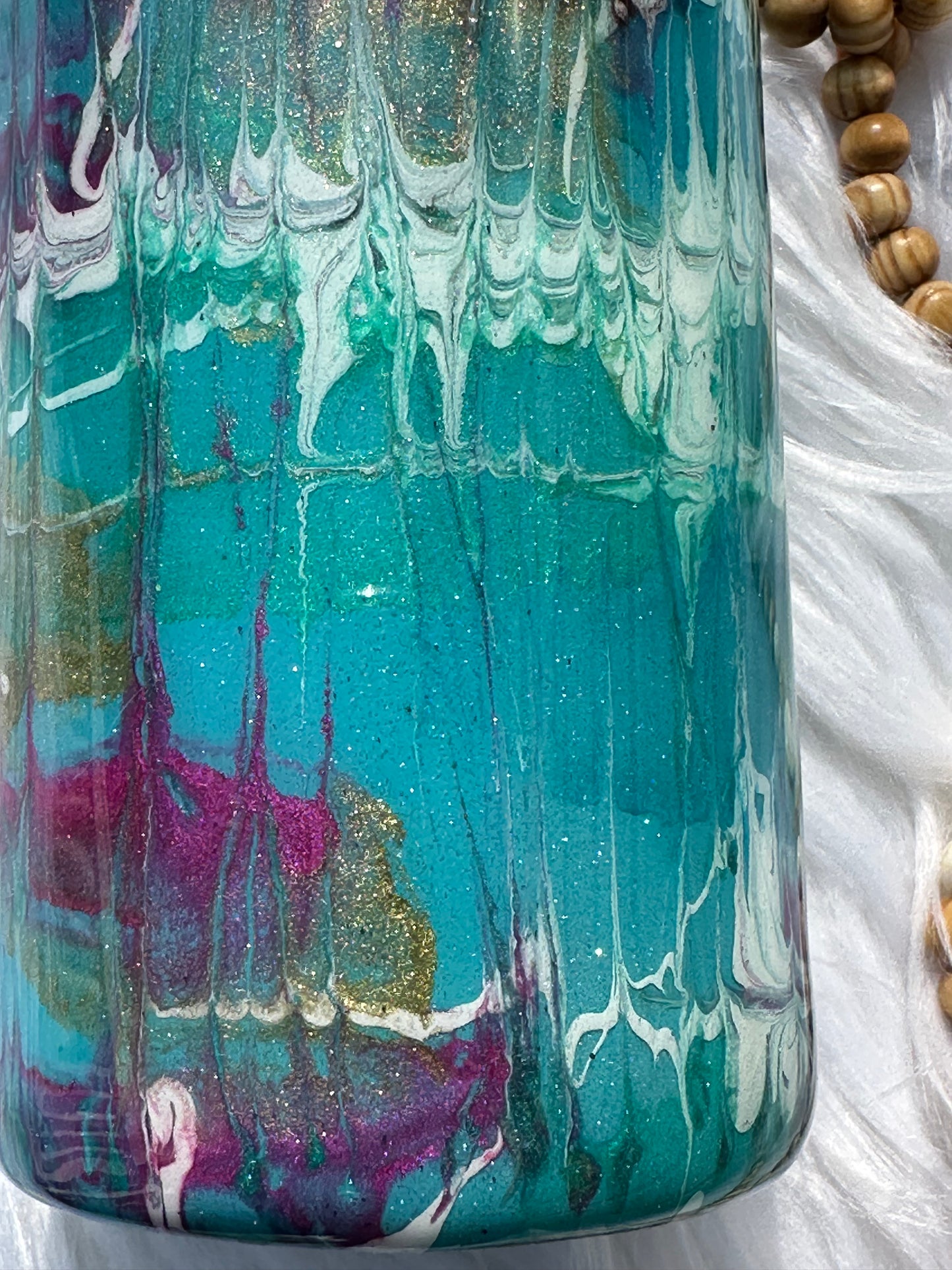 Alcohol ink swirl