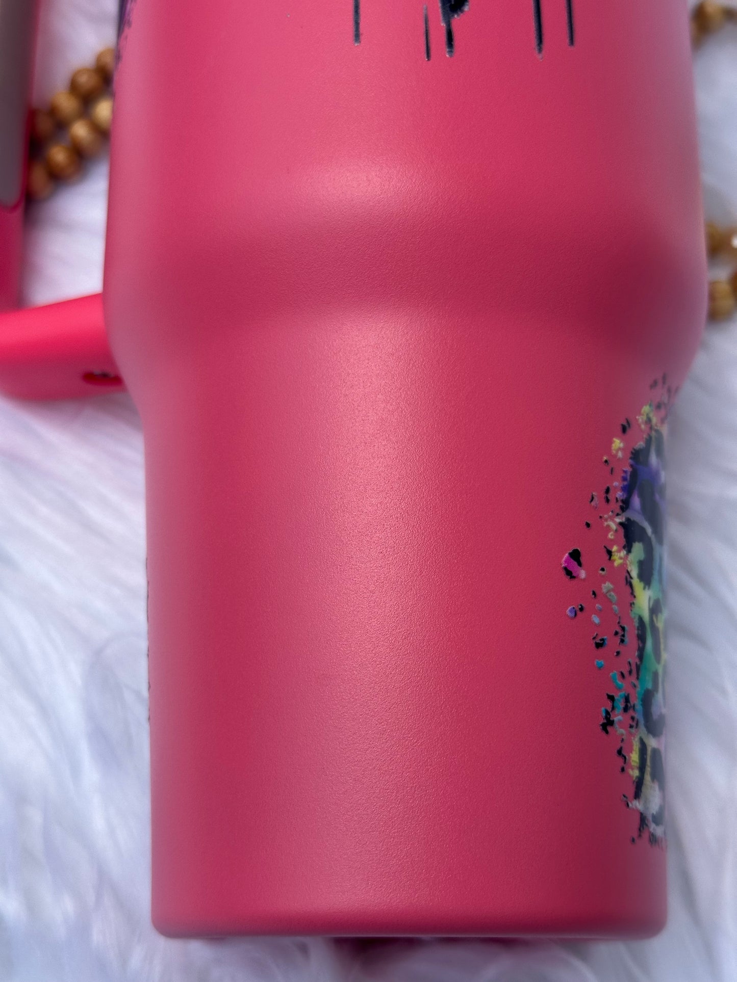 Pink tumbler