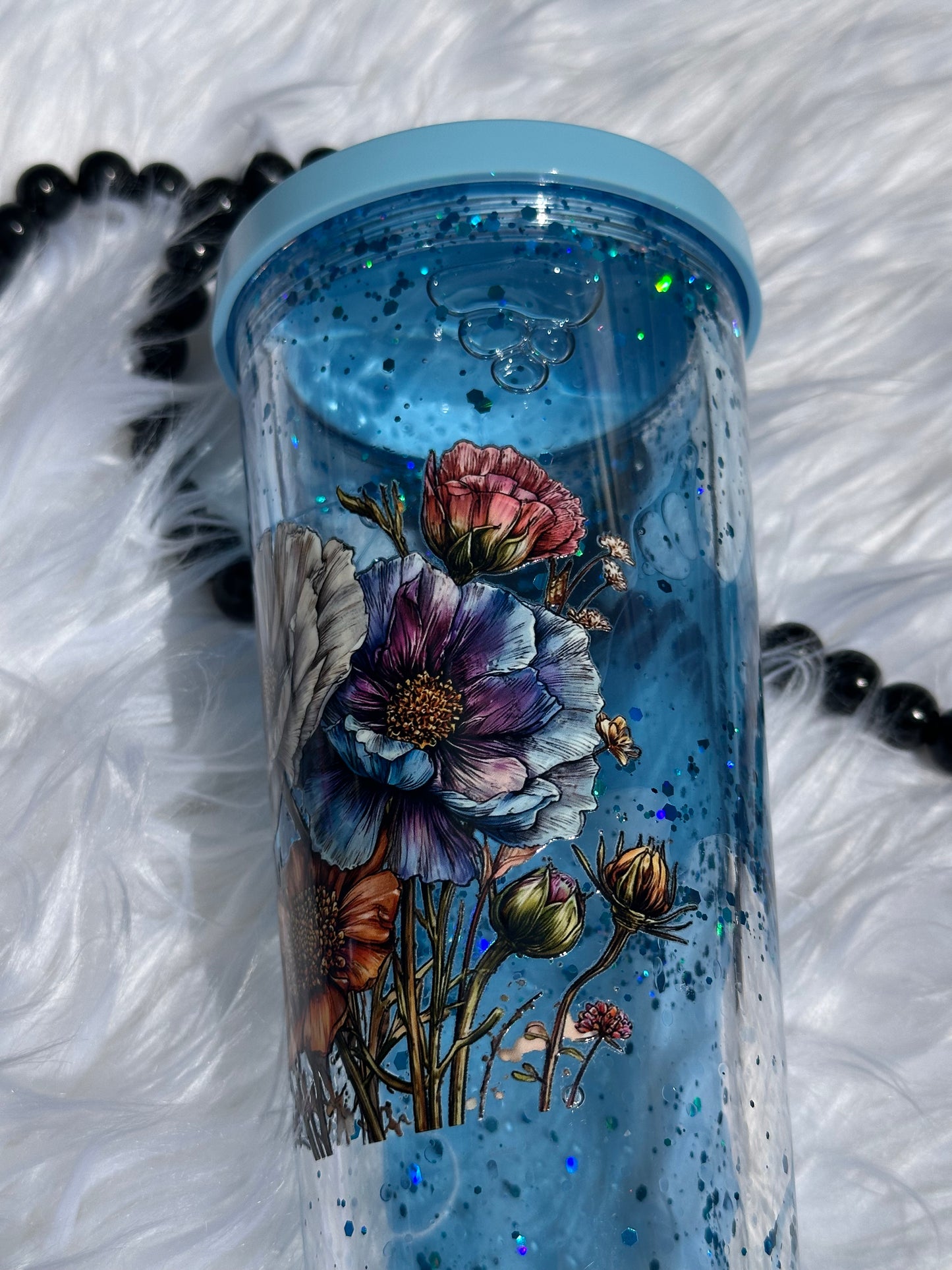 Floral snowglobe