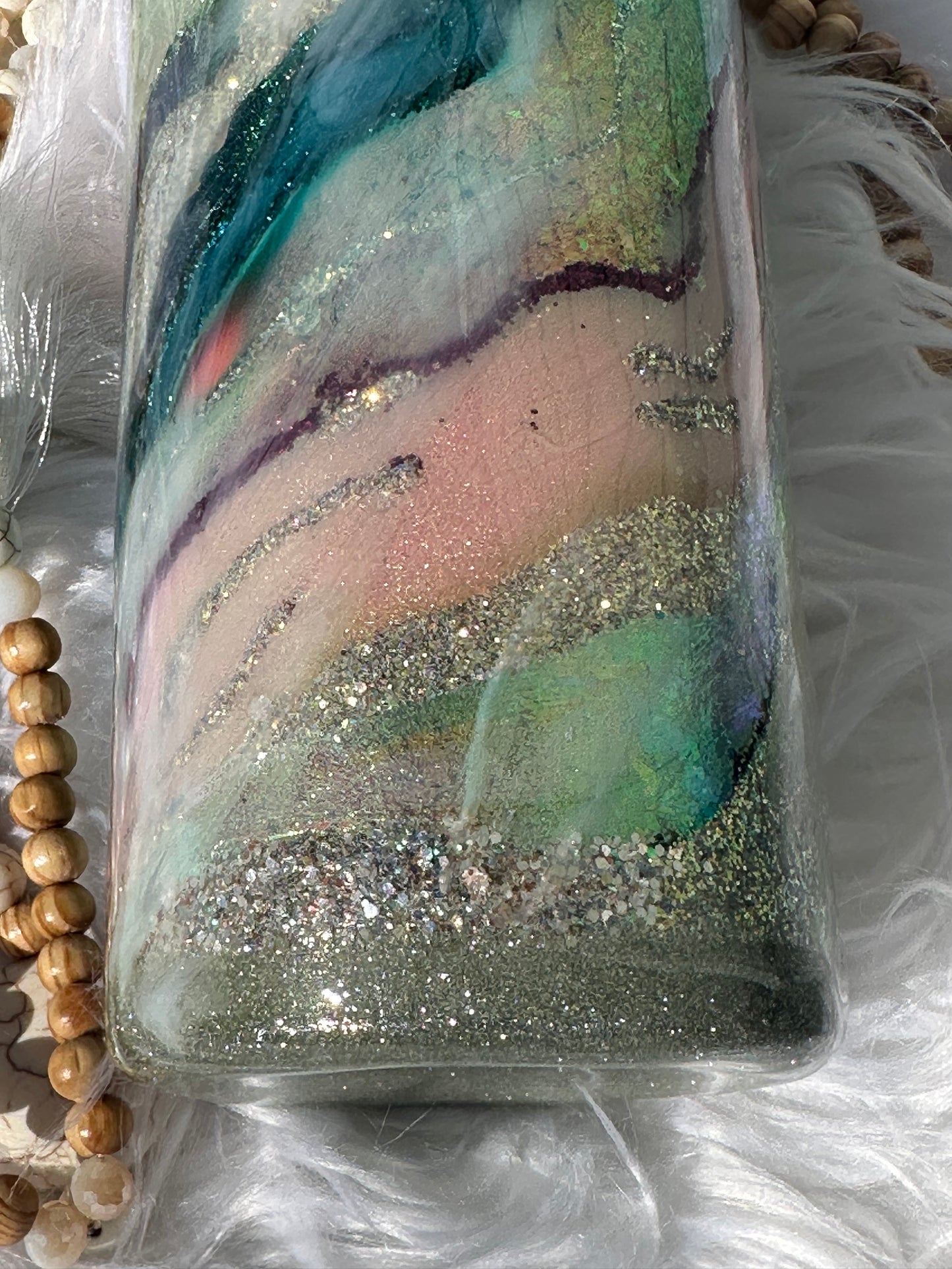 Glitter tumbler
