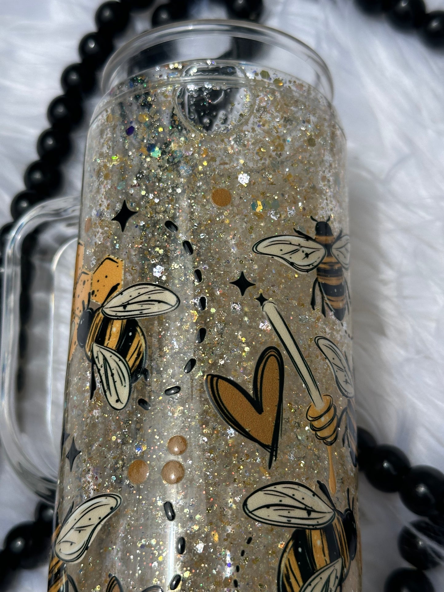 Honey Bee drinking Tumbler