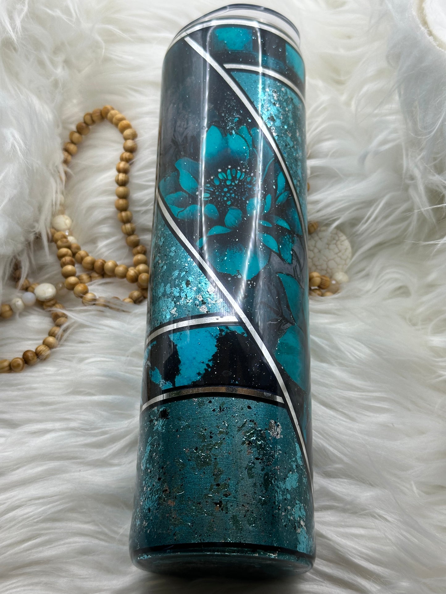 Flower and flakes Tumbler