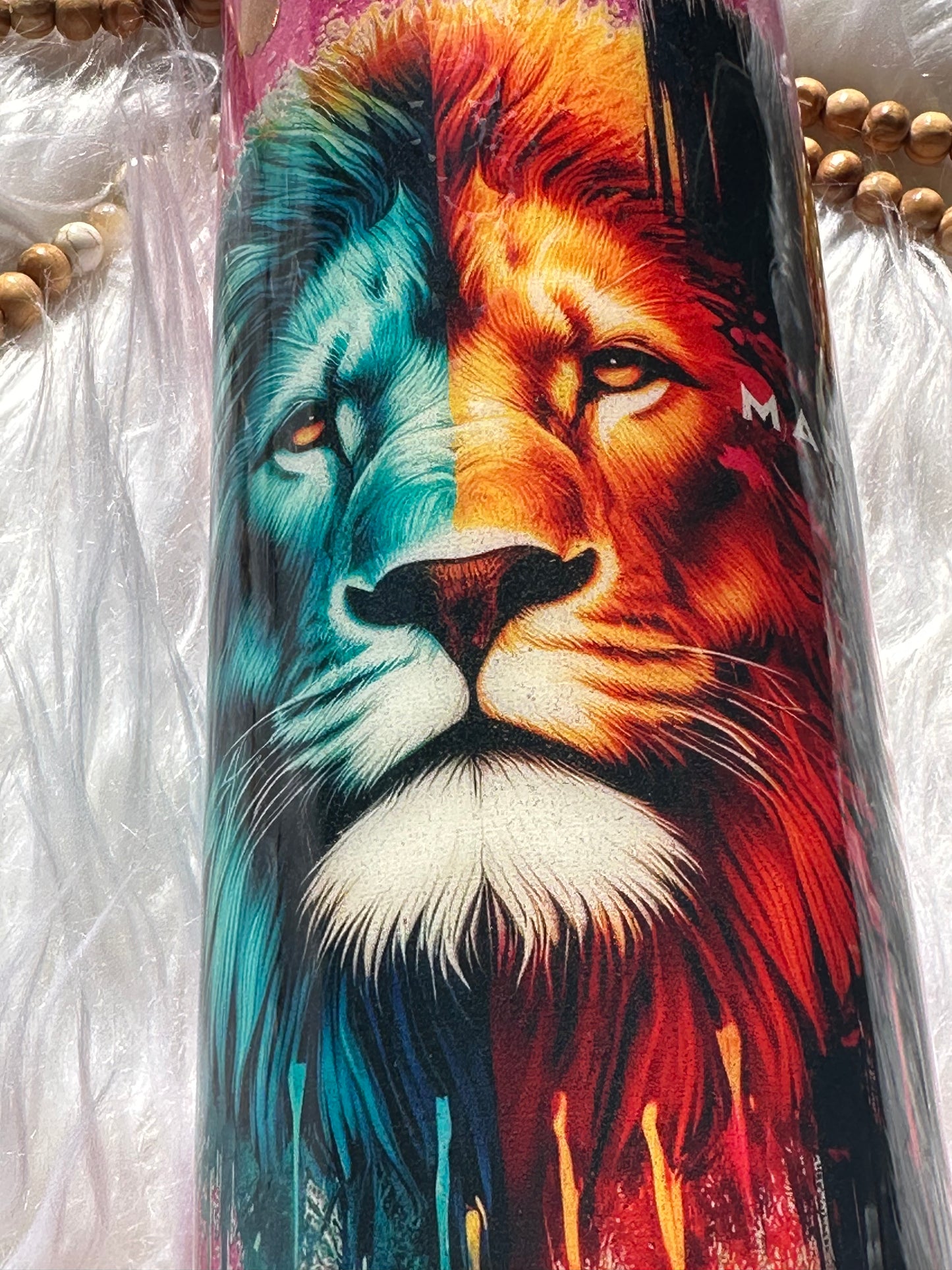 Faith Lion Tumbler