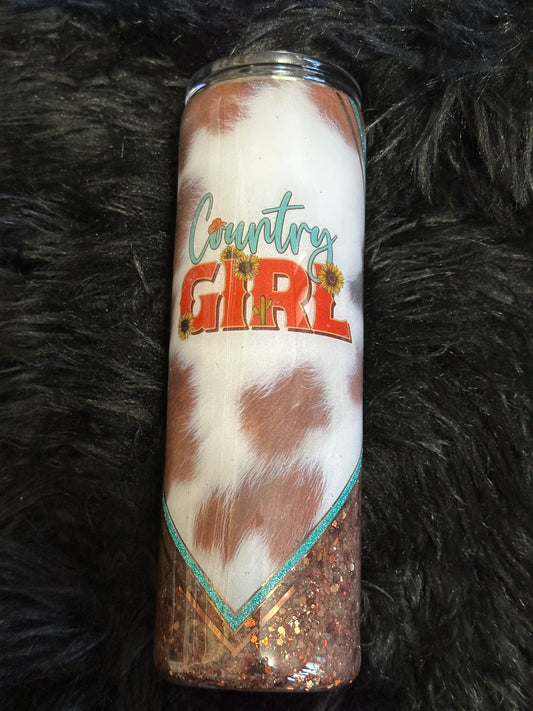 Country girl tumbler