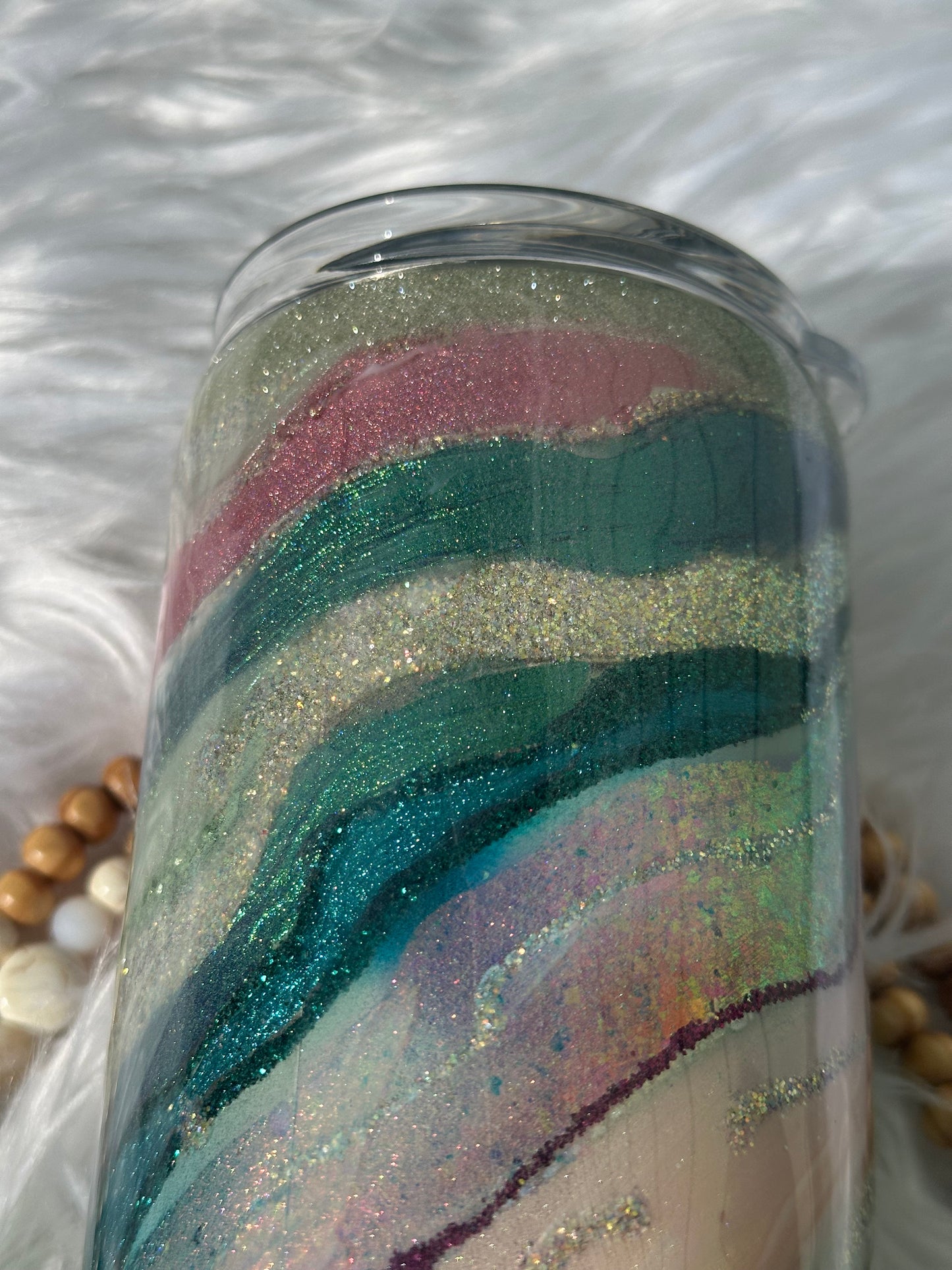 Glitter tumbler