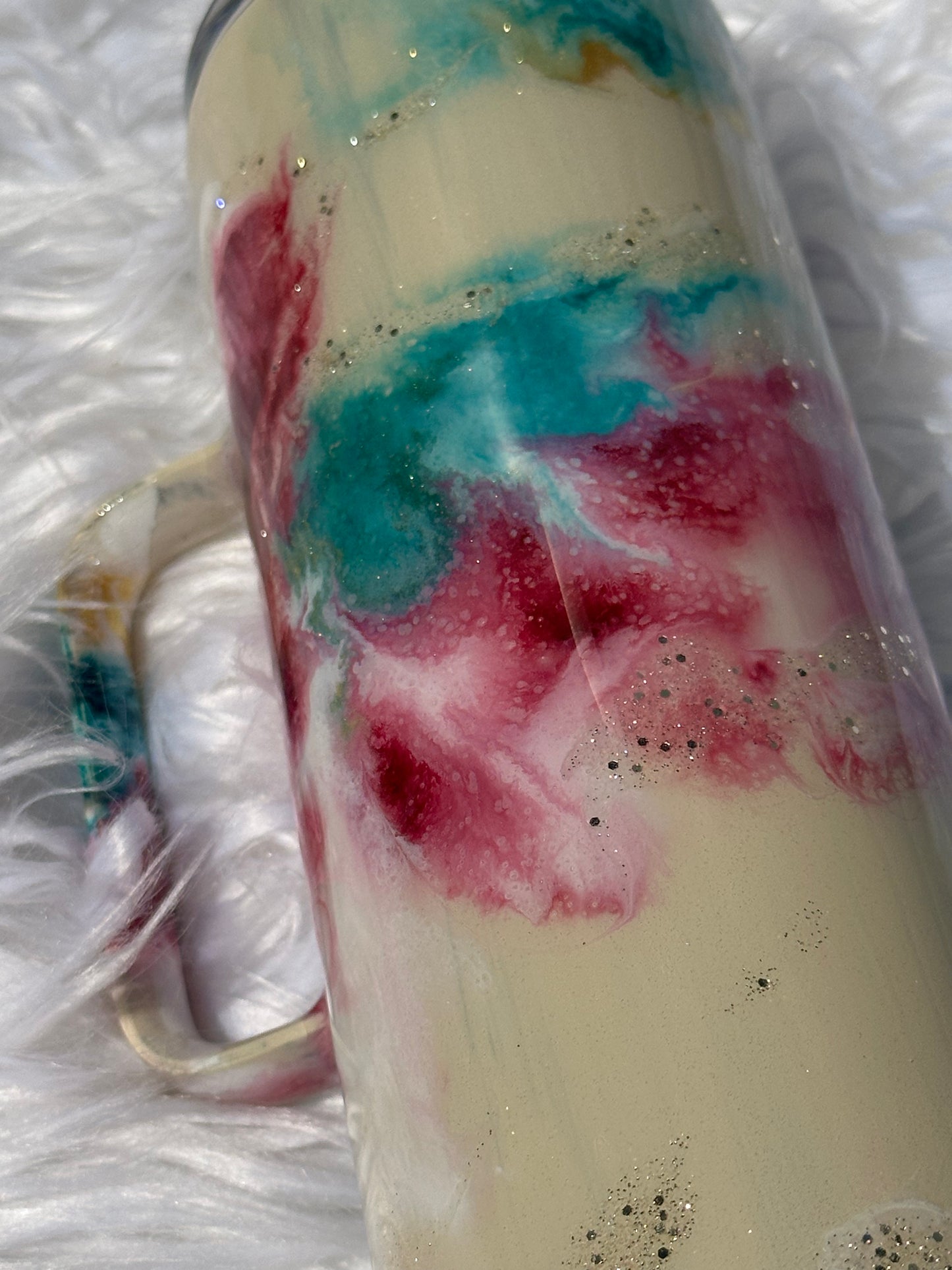 Alcohol ink Swirl