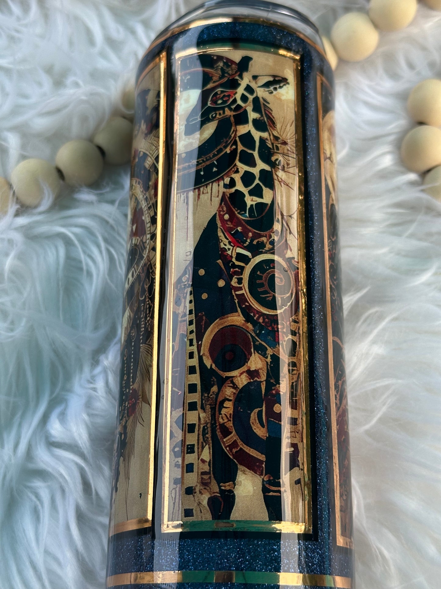 Africa inspired tumbler