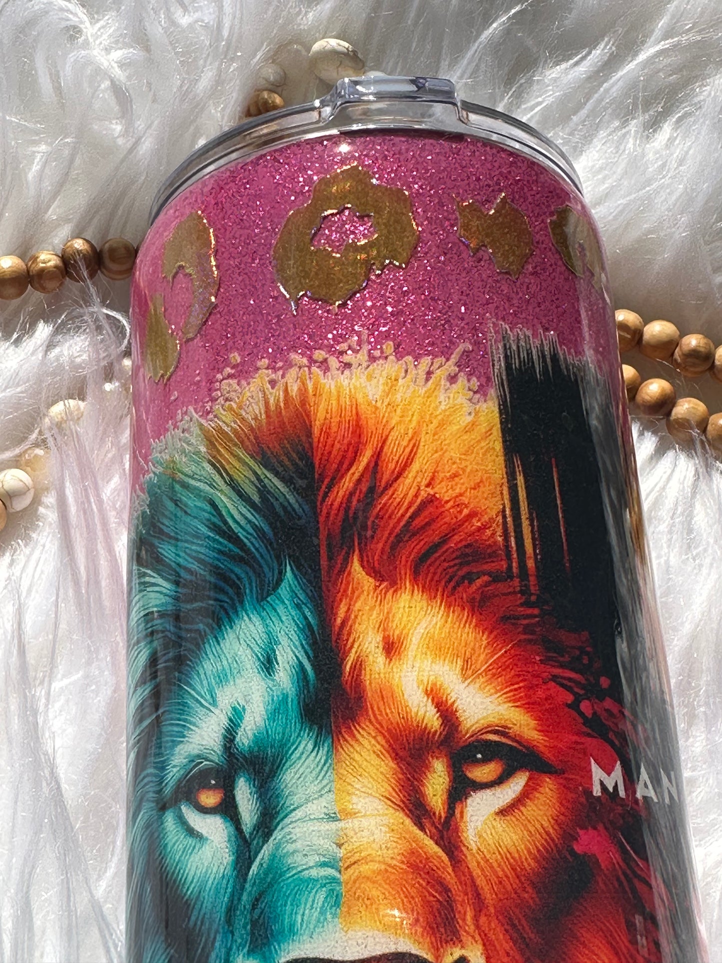Faith Lion Tumbler