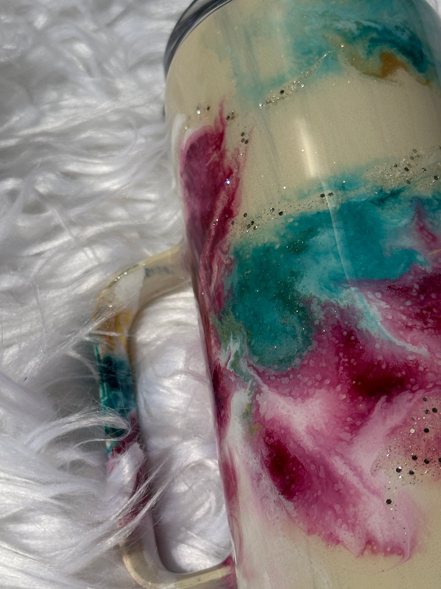 Alcohol ink Swirl