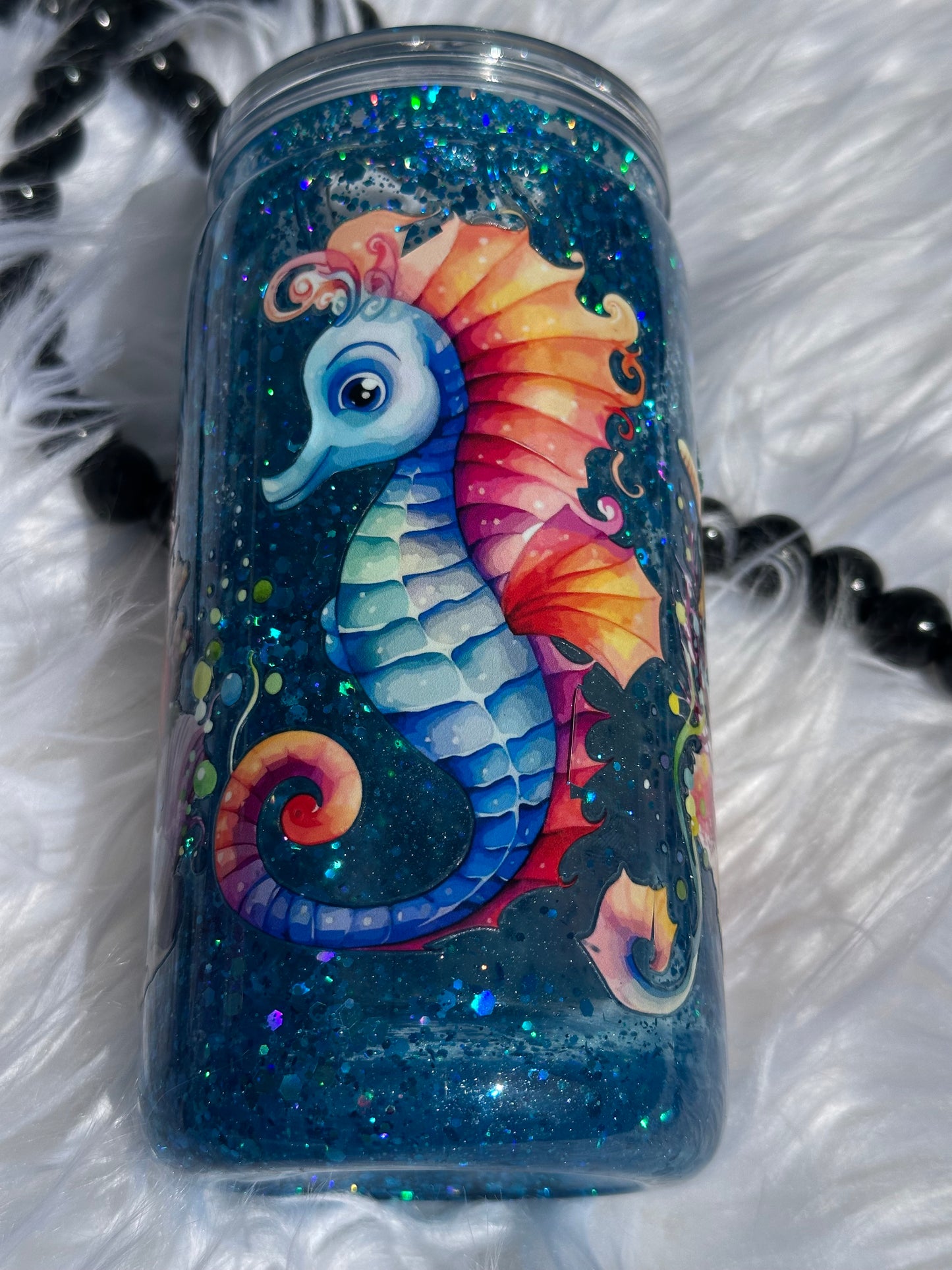 Seahorse snowglobe