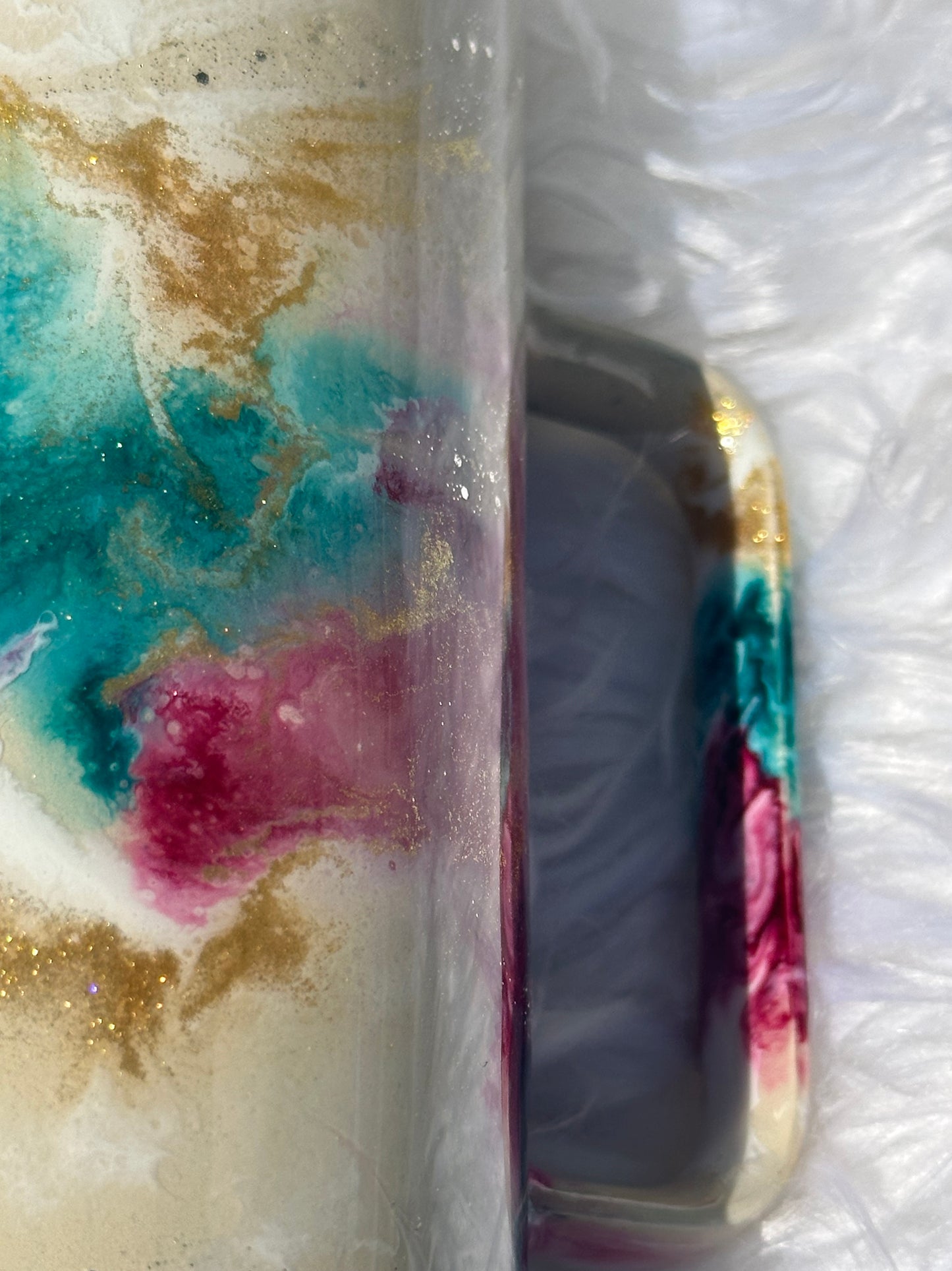 Alcohol ink Swirl