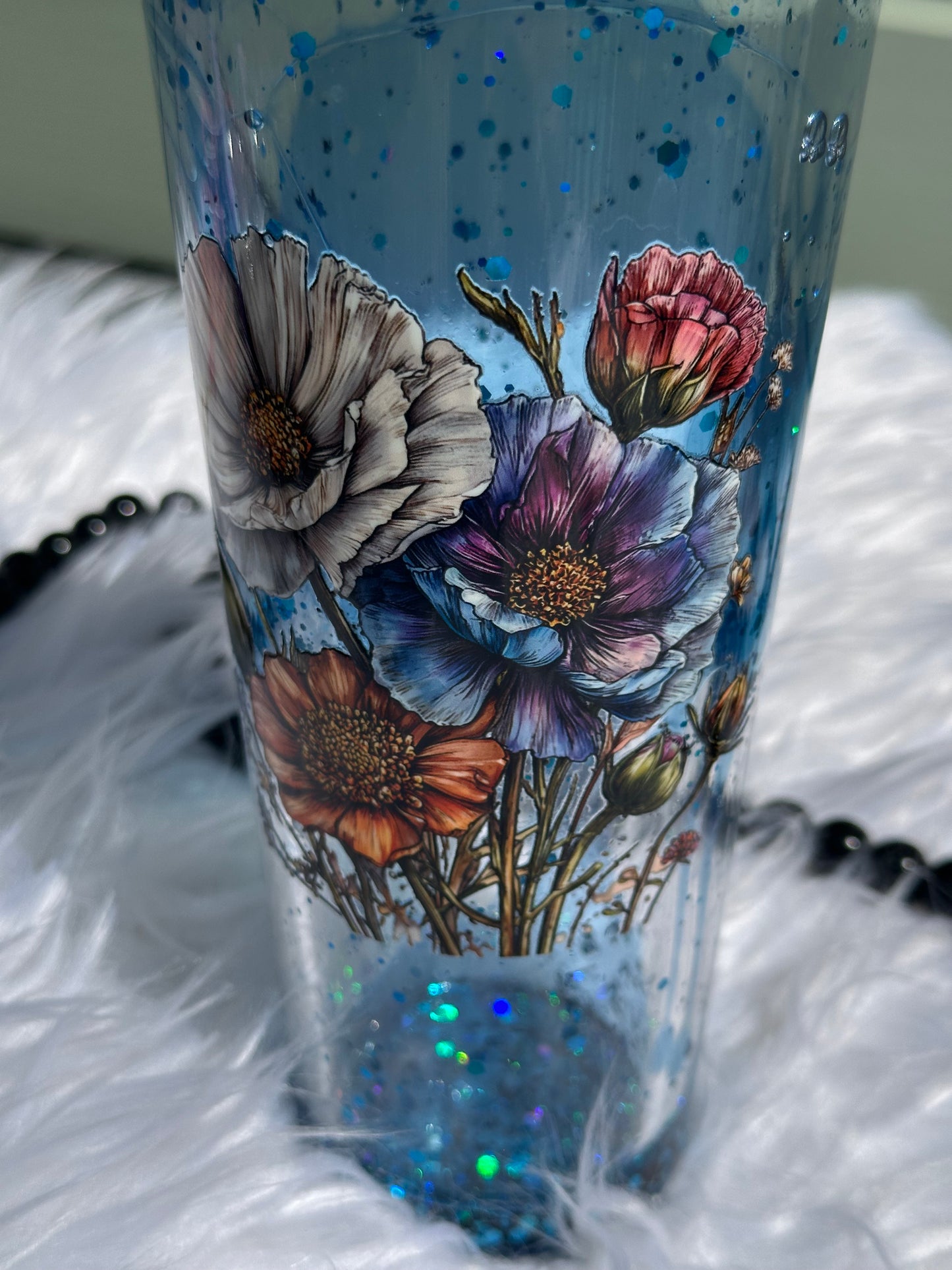 Floral snowglobe