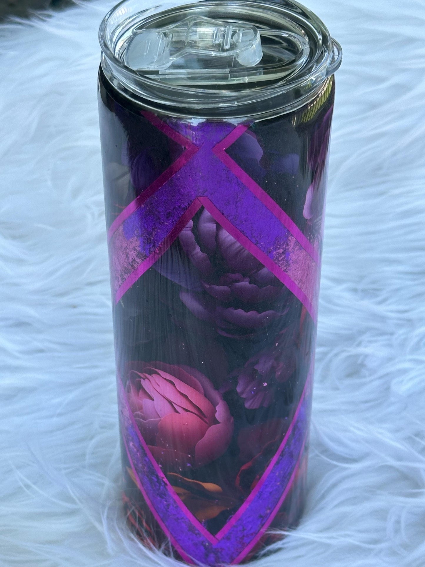 Purple rose Tumbler