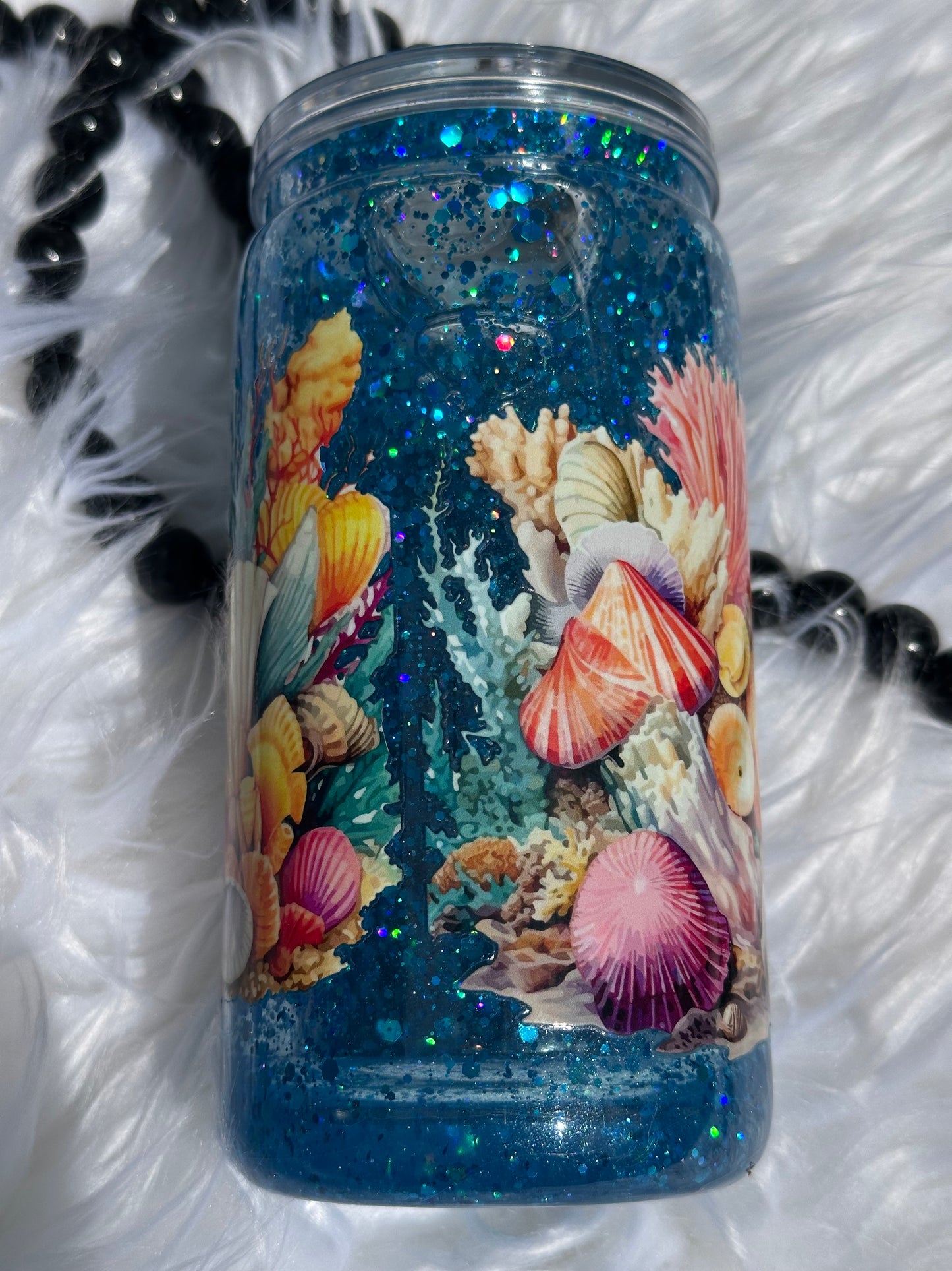 Seahorse snowglobe