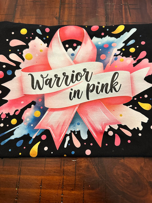 T shirt warrior in pink