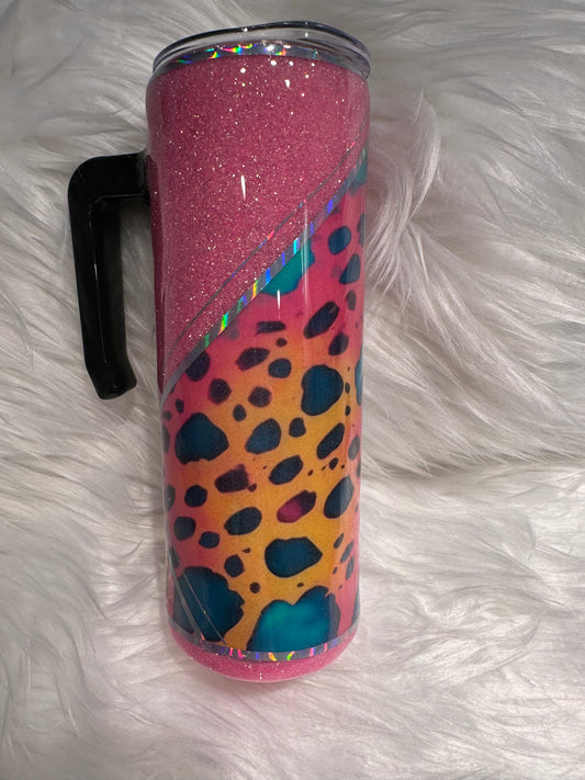 Neon leopard