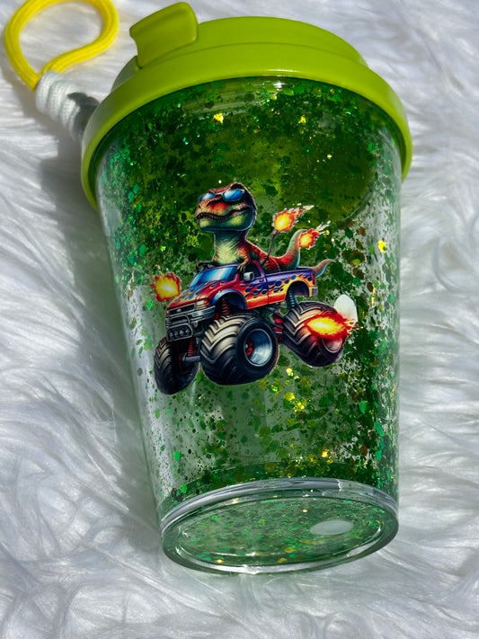 Dino snowglobe