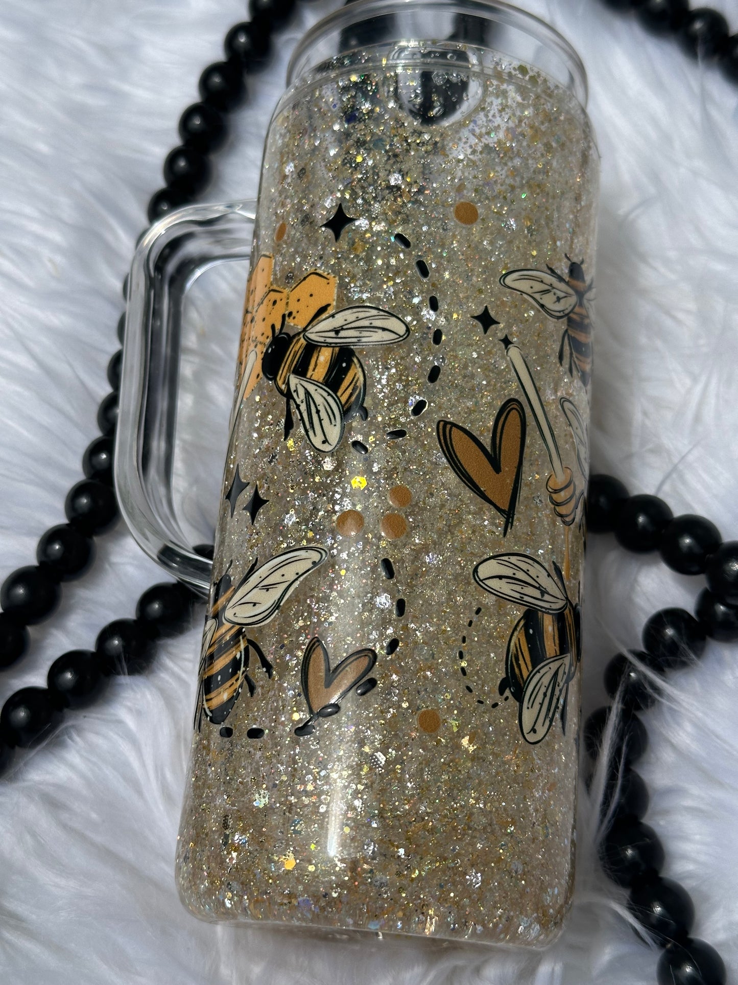 Honey Bee drinking Tumbler