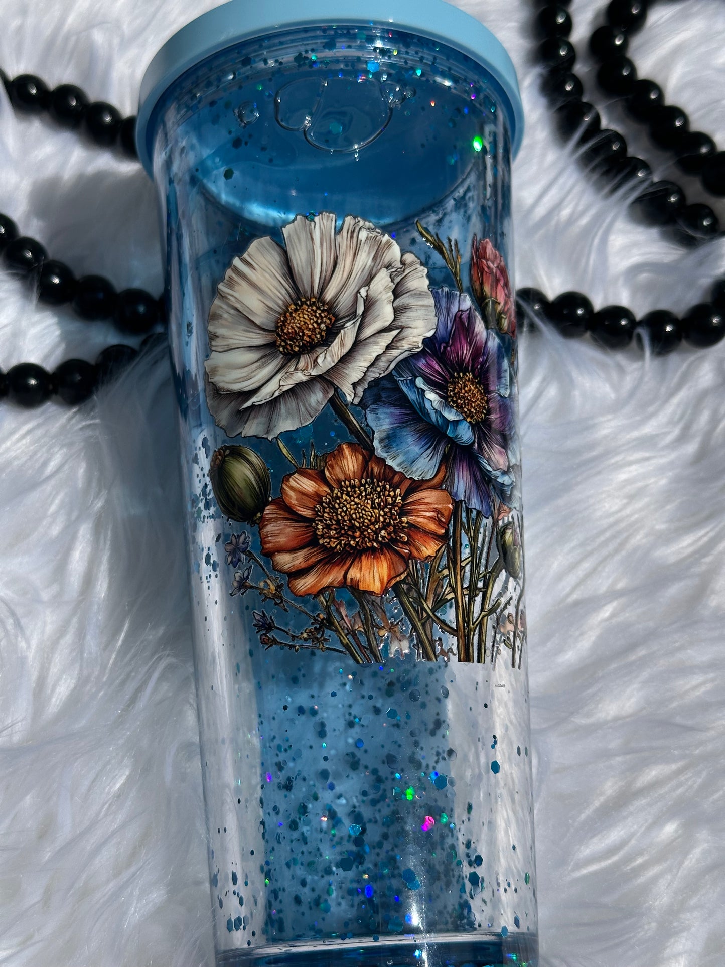 Floral snowglobe
