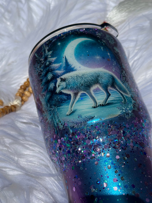 Wolf tumbler