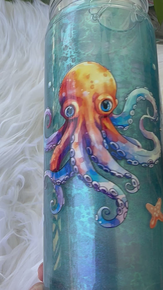 Octopus snowglobe